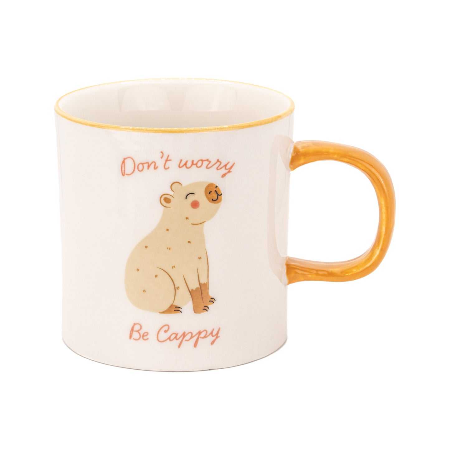 Don't Worry Be Cappy Mug