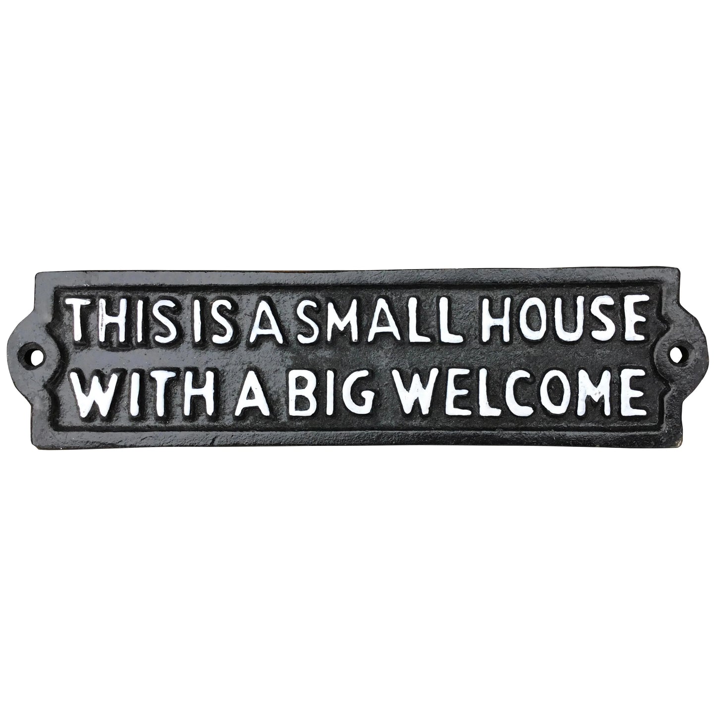 Wall Plaque - This is a Small House With a Big Welcome