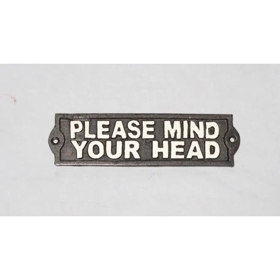 Wall Plaque - 'Please Mind Your Head