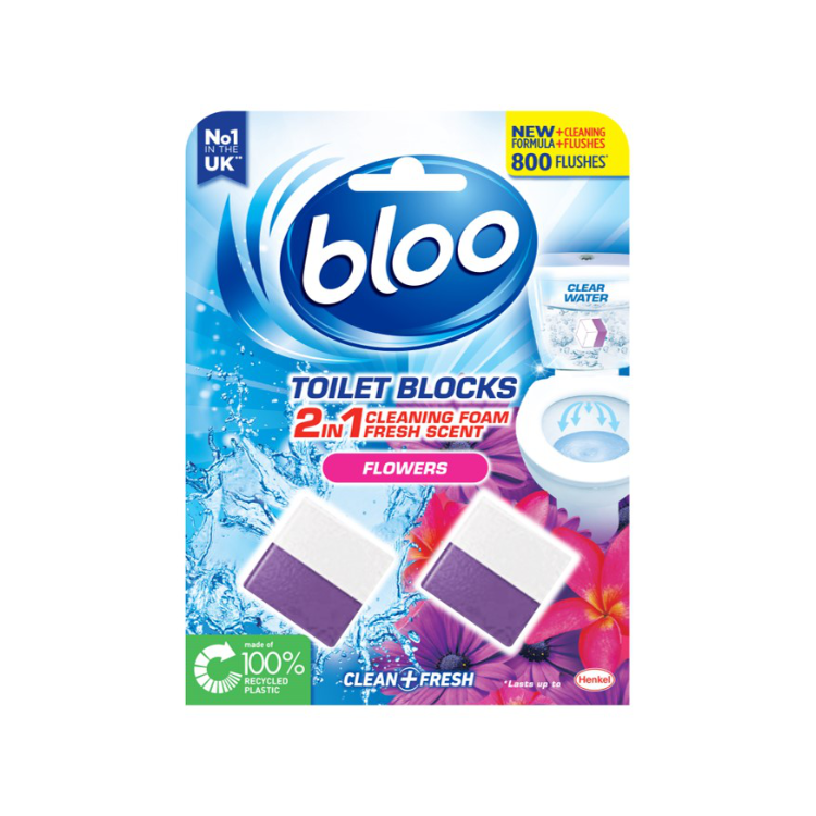 Bloo In Cistern Toilet Block Duocubes