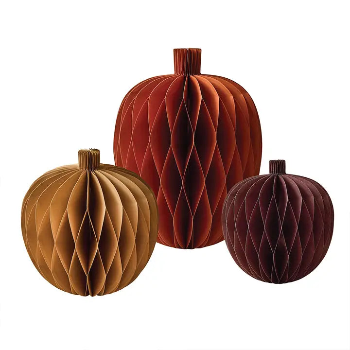 Pumpkin Honeycombs Set - Pack of 3