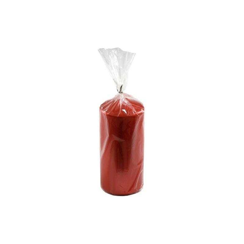 Christmas Red Pillar Candle - Large