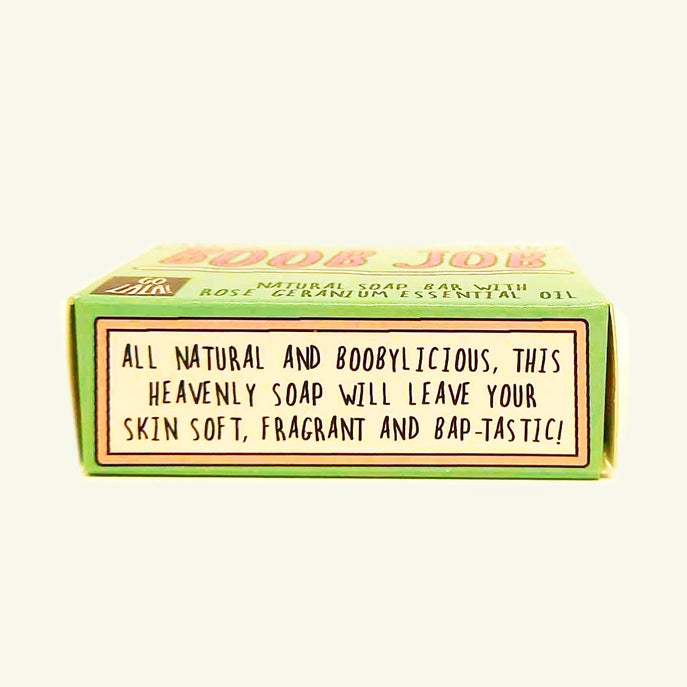 Boob Job Soap Rose Geranium
