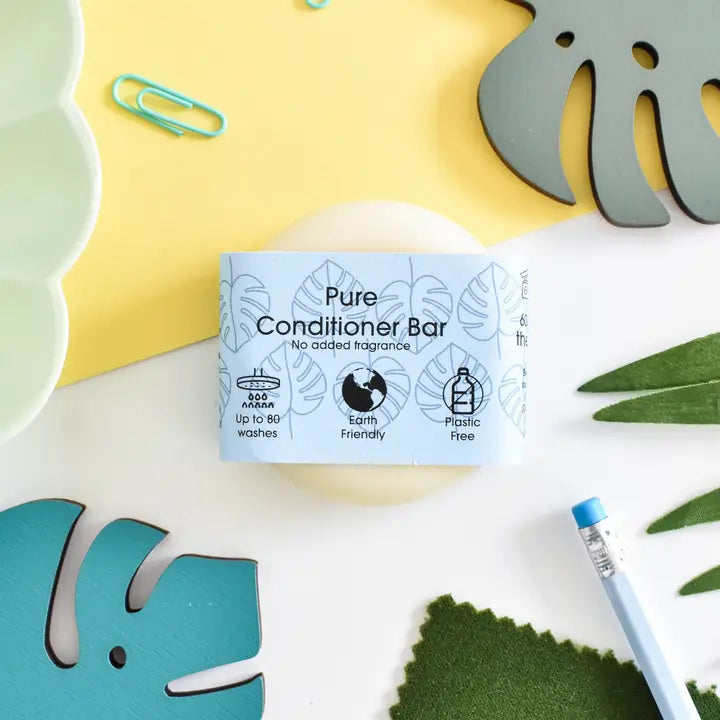 Pure Conditioner Bars For Hair - Tangle Free - Scent Free