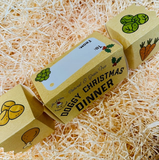 Doggy Christmas Roast Dinner Cracker