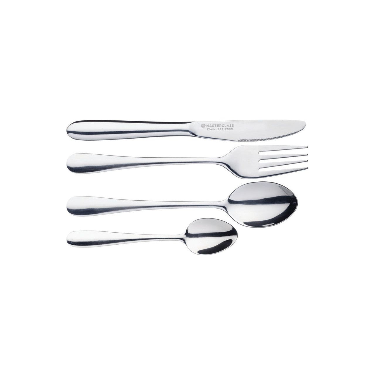 MasterClass 4 Piece Children's Cutlery Set