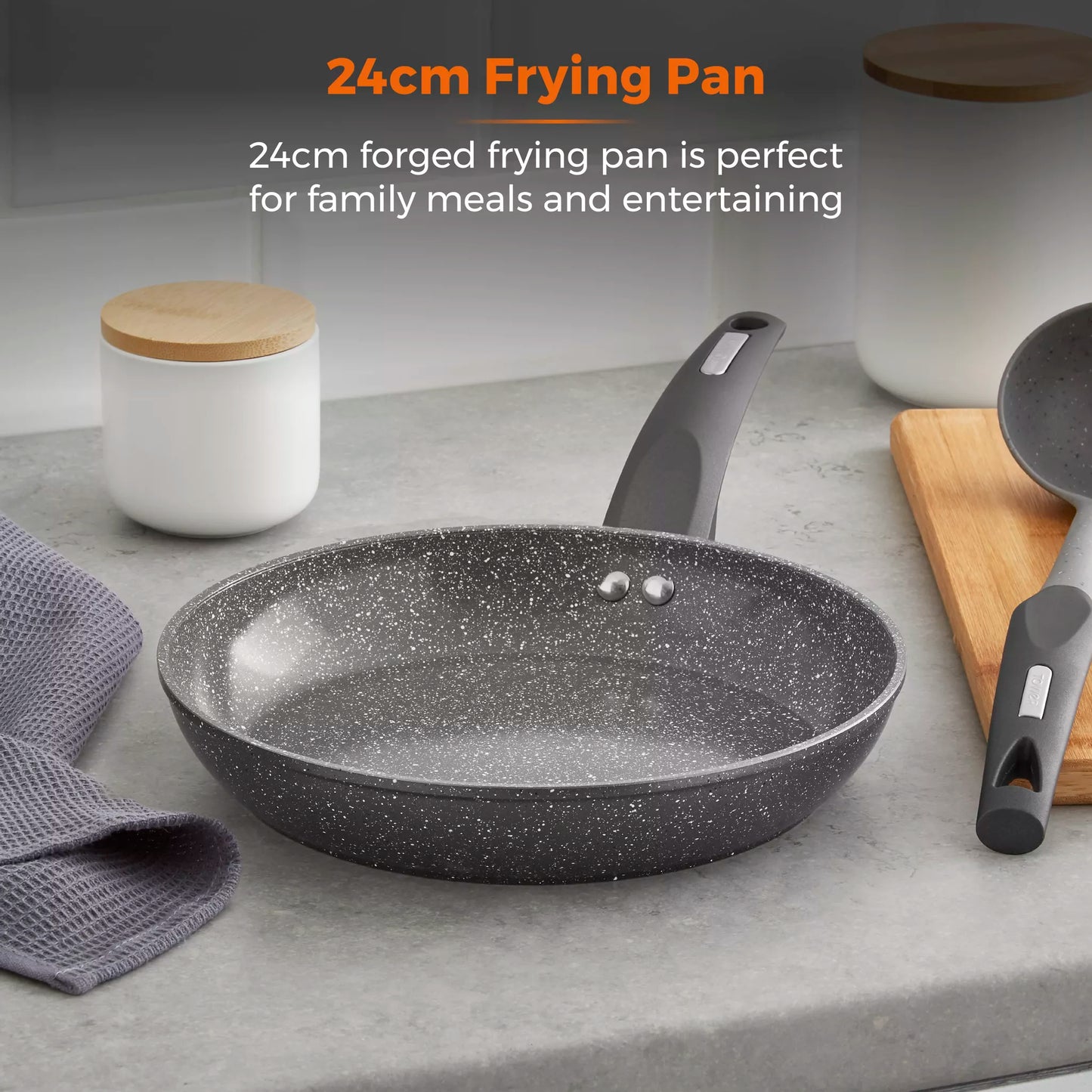 Cerastone Forged 24cm Fry Pan