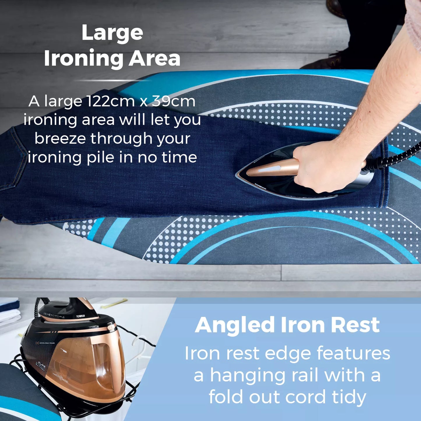 CeraGlide Plus Ironing Board