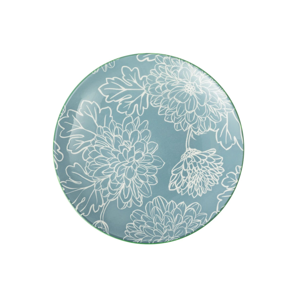 Mikasa Grey Floral Stoneware Side Plate, 18cm