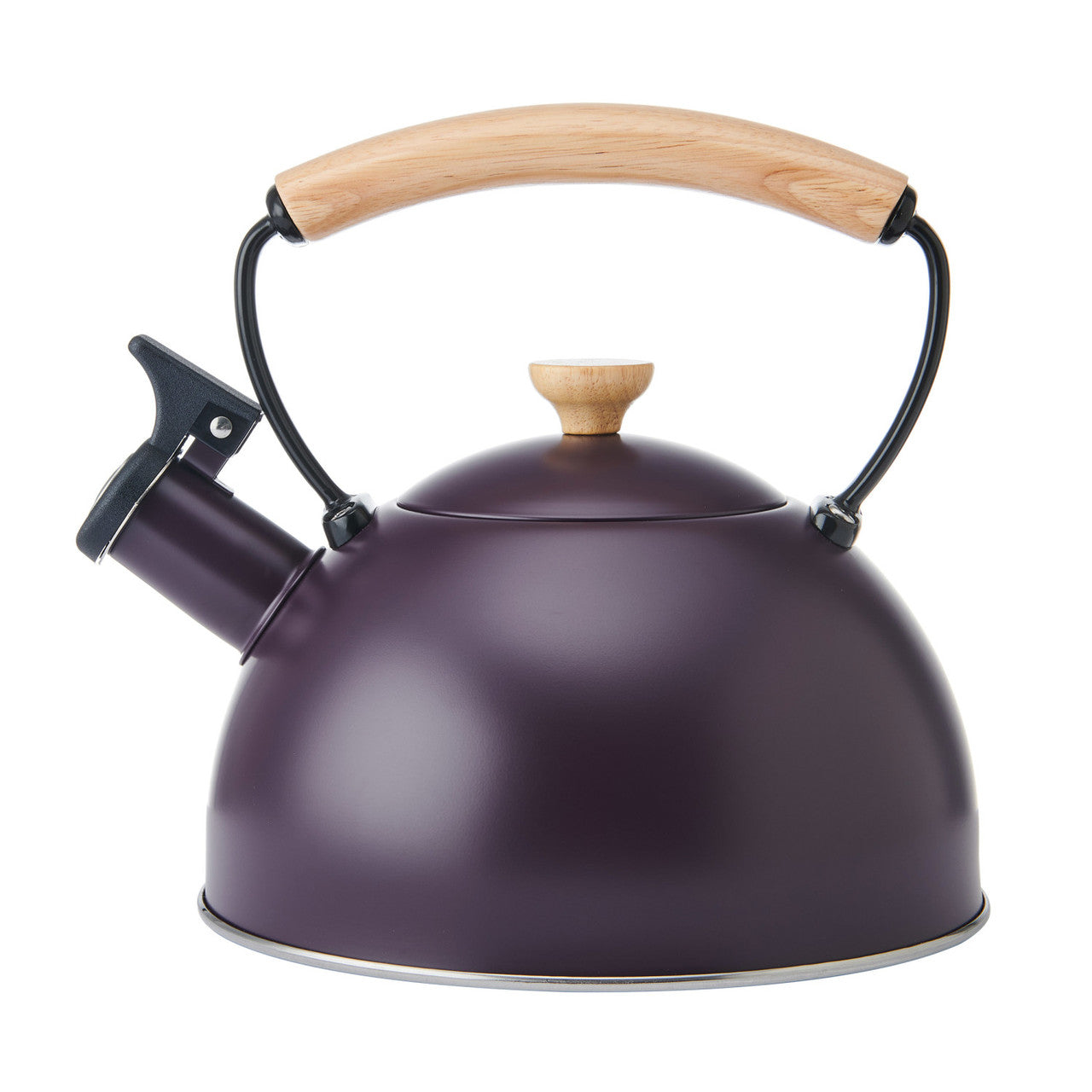 La Cafetiere Whistling Kettle In Modern Purple Colour 1.6L