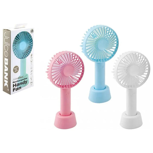 Multi Speed Hand Held Rechargeable Fan
