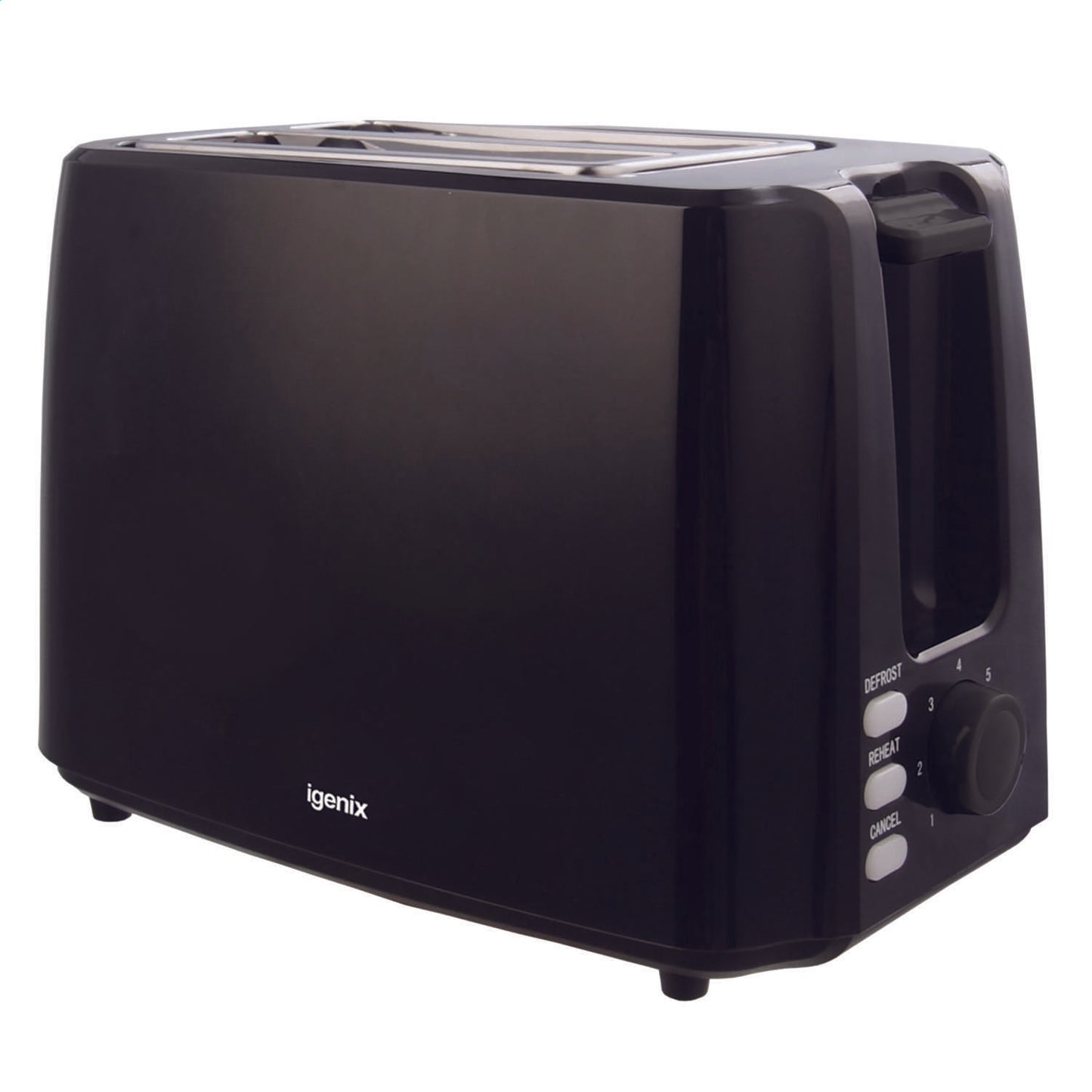 2 Slice Toaster Black
