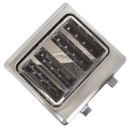 Brushed Stainless Steel 4 Slice Toaster
