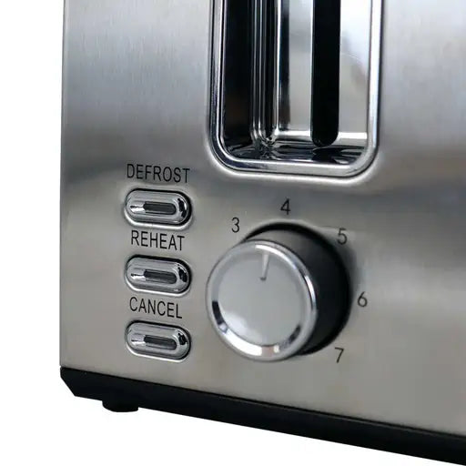 2 Slice Toaster Stainless Steel