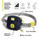 BUILT PET NightSafe™️ Reflective Walk Bag, Blue