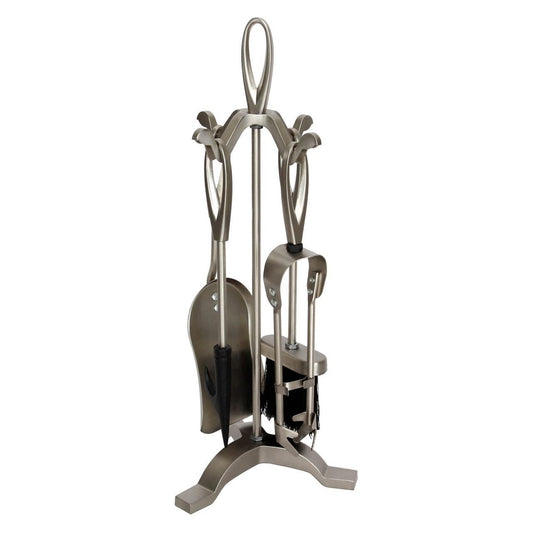 Fire Set (5 Pieces) Loop Tops 25" - All Brush Steel