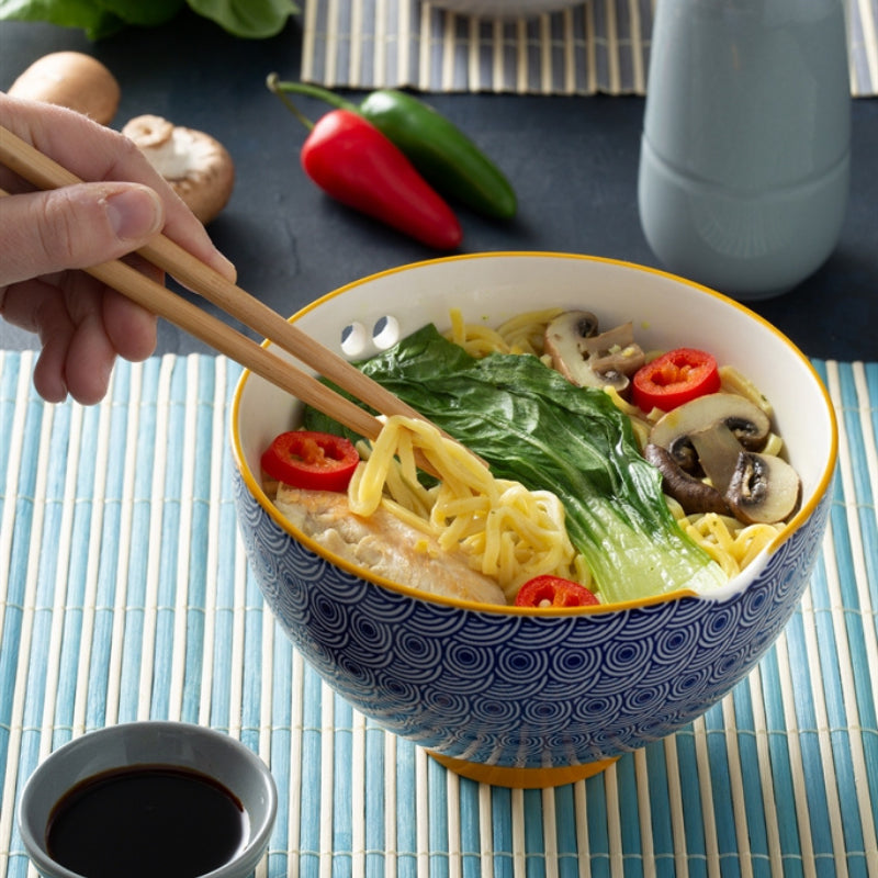 World Foods 16cm Noodle Bowl With Chopsticks