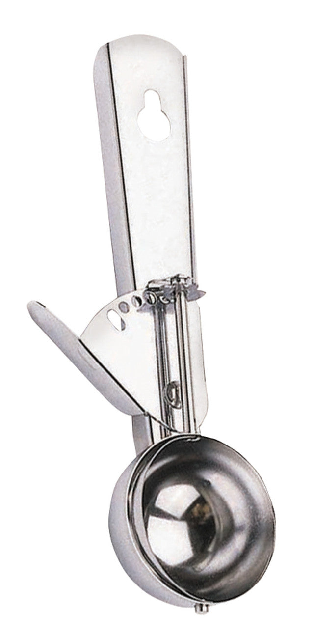 KitchenCraft Spring Action Ice Cream Scoop, Stainless Steel, 21 x 7.5cm
