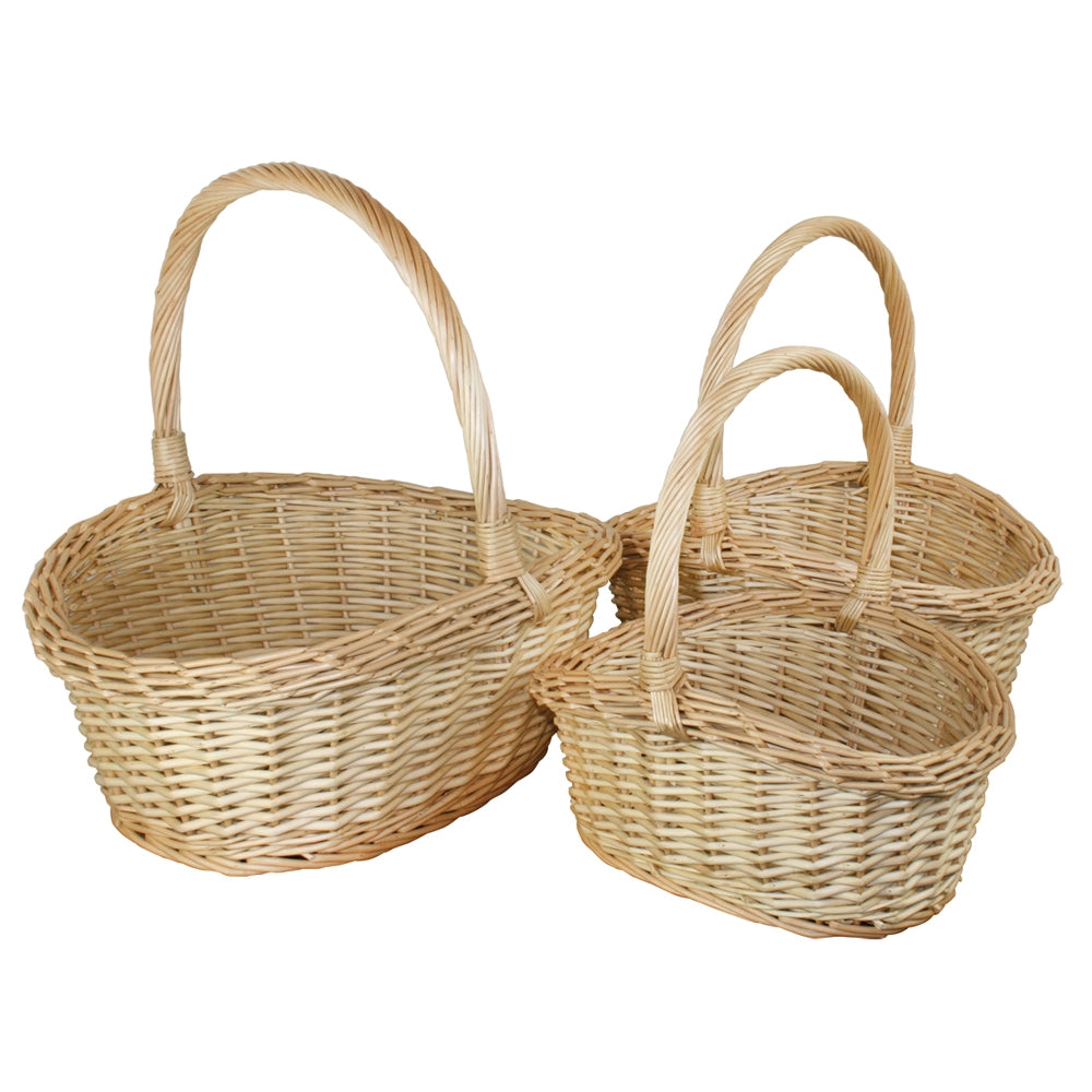 Oval Natural Multi-purpose Baskets