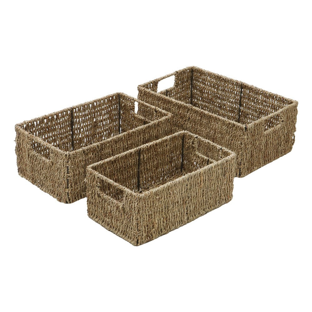 Seagrass Rectangular Storage Basket