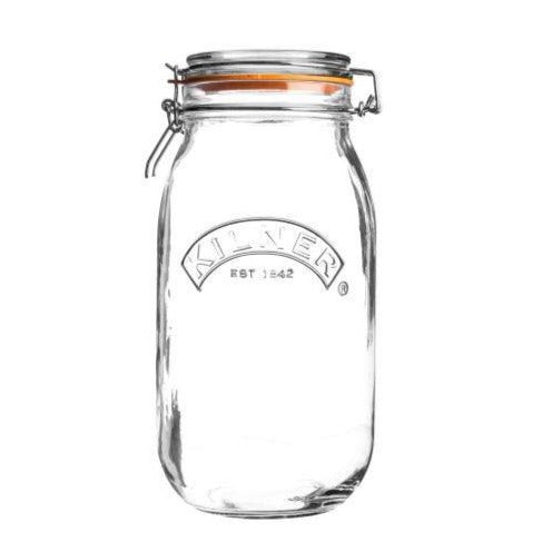 Clip Top Round Jar 3 Litre