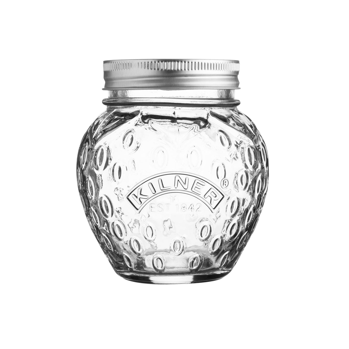 Strawberry Fruit Preserve Jar