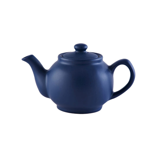 Matt Navy Blue 2cup Teapot