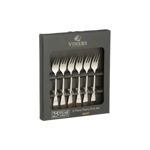 6 Piece Pastry Fork Giftbox