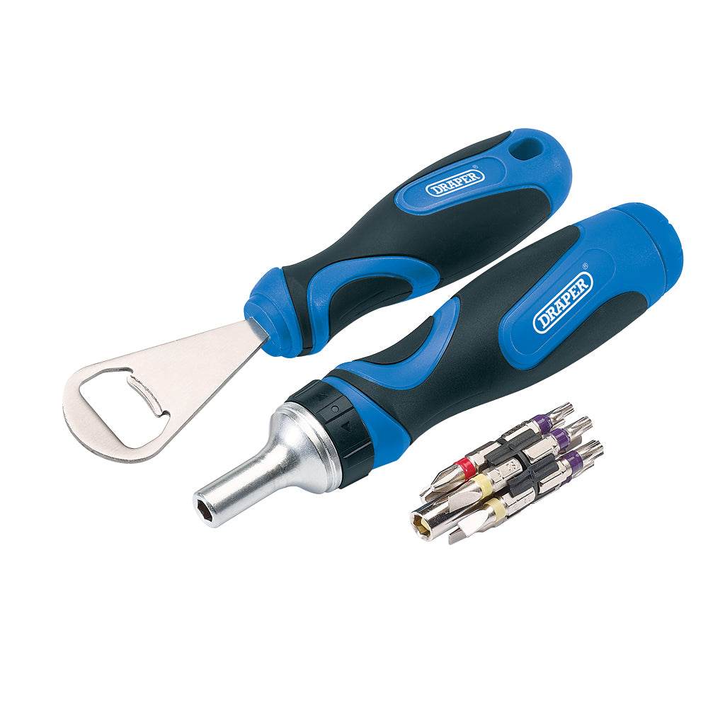 15pc Ratchet Screwdriver & Bottle Opener