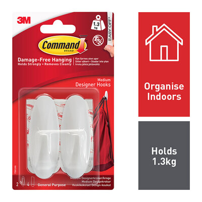Command Medium Designer Hooks