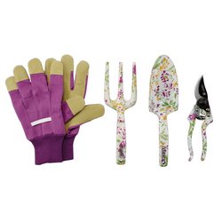 Floral 4Pc Garden Tool Set