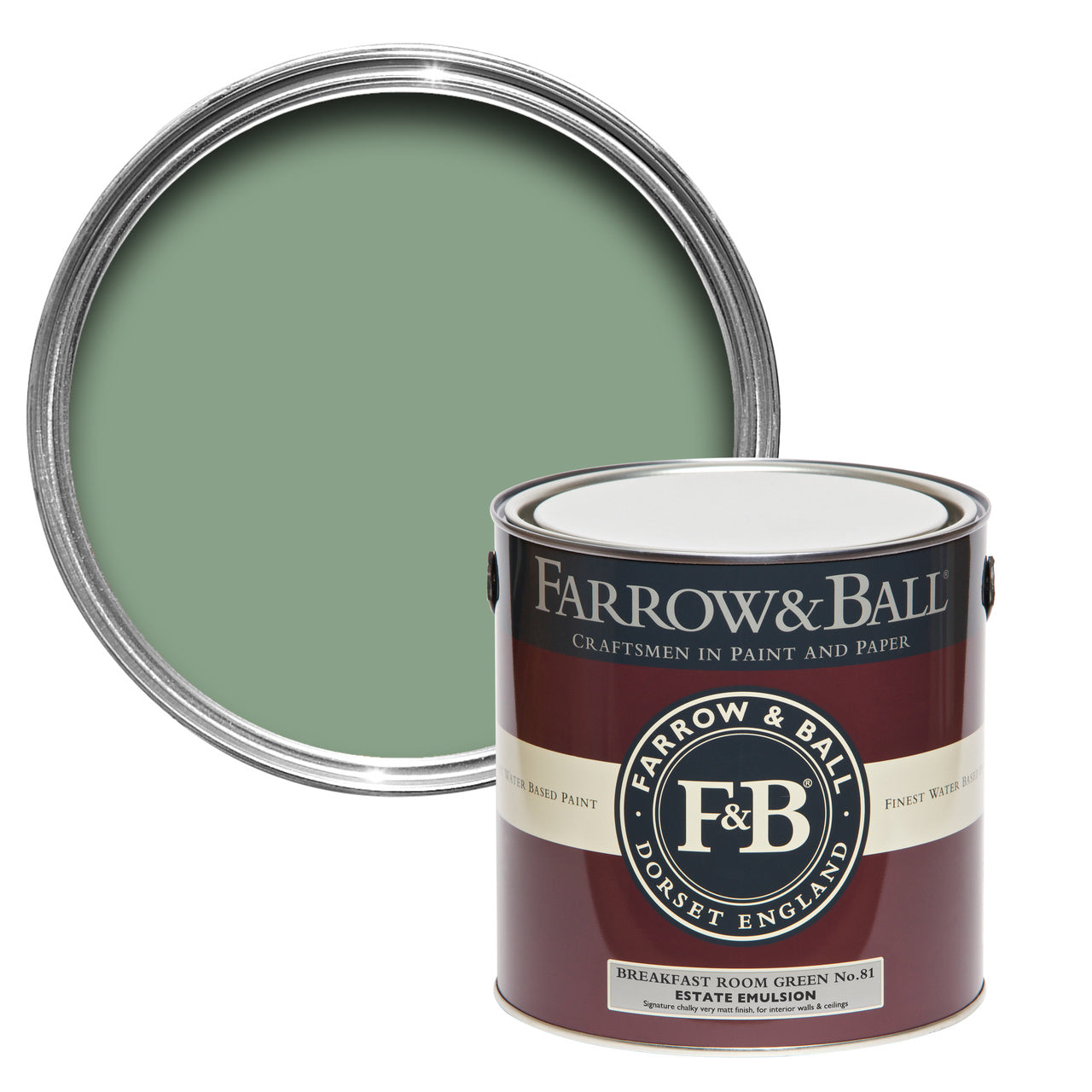 Breakfast Room Green 100ml Sample Pot