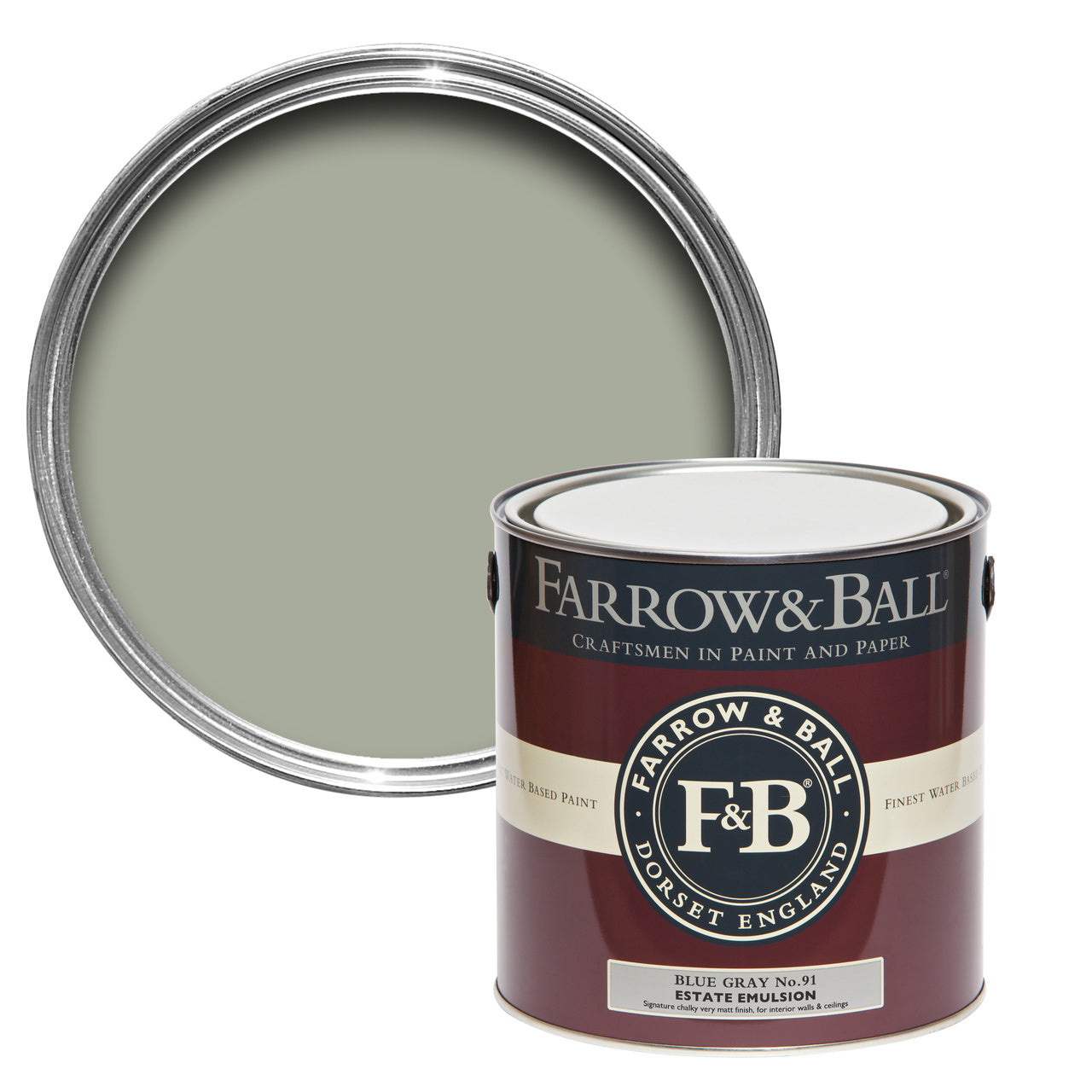 Blue Gray 100ml Sample Pot