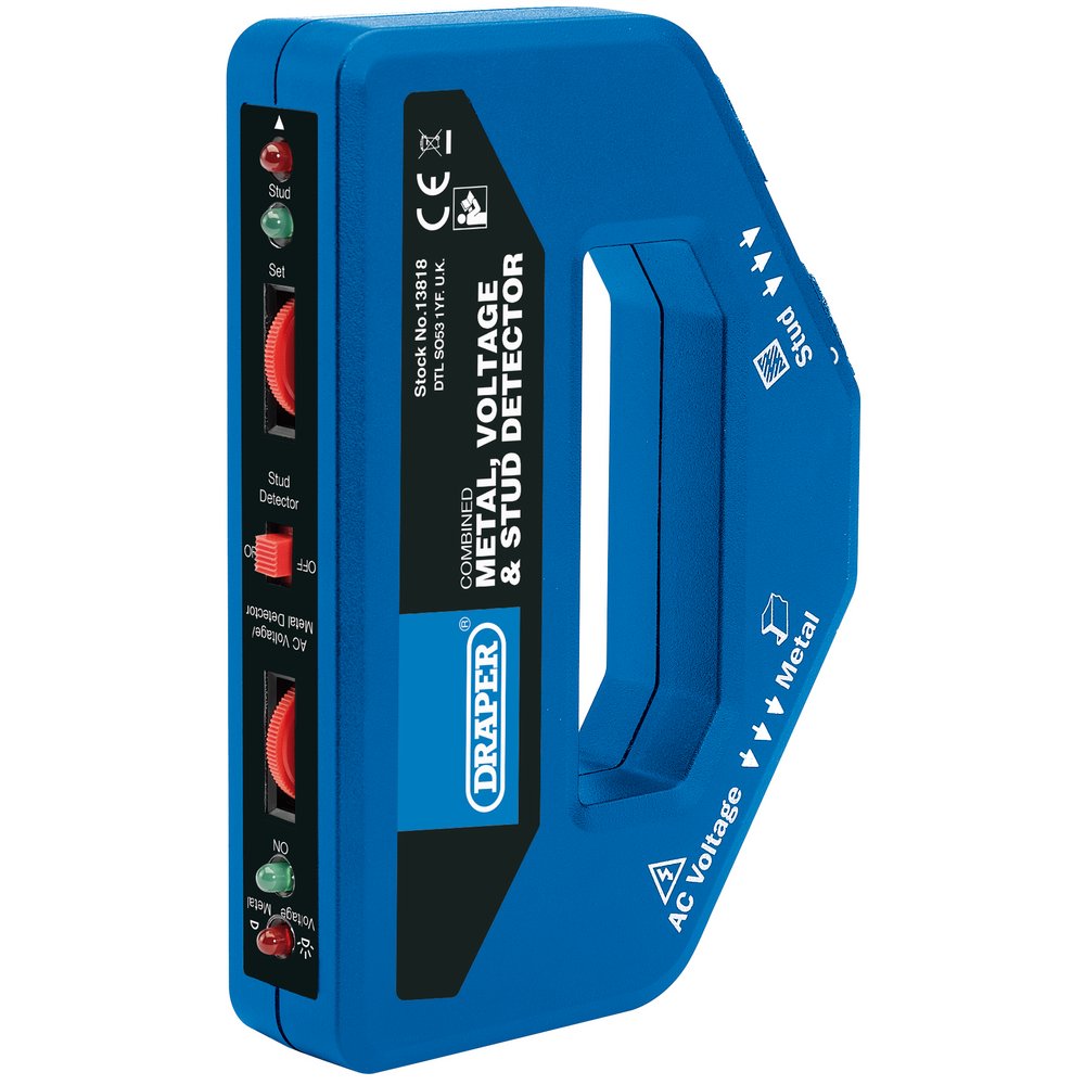 Combined Metal, Voltage And Stud Detector