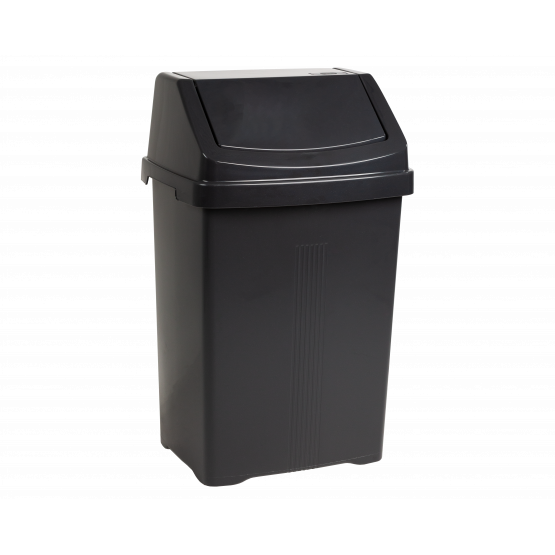 Casa 50L Swing Bin Midnight