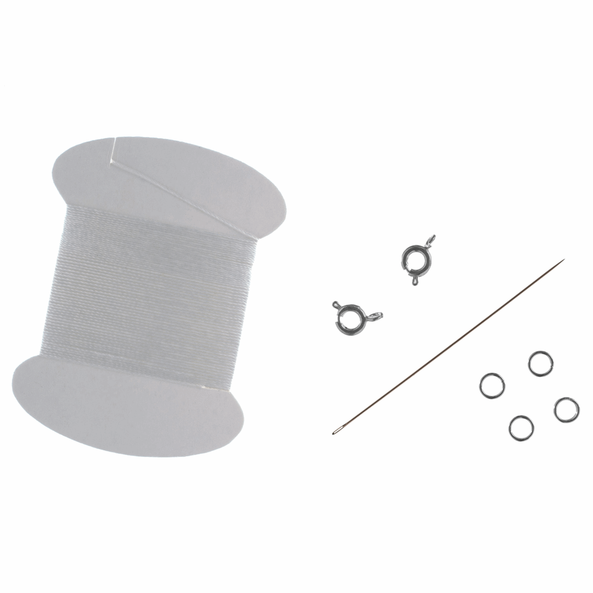 Findings Bead Threading Set: Silver