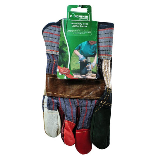 Men's Heavy Duty Leather Palm Rigger Gloves