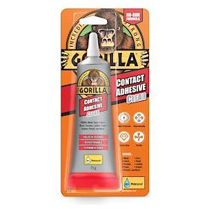 Gorilla Contact Adhesive Clear 75g