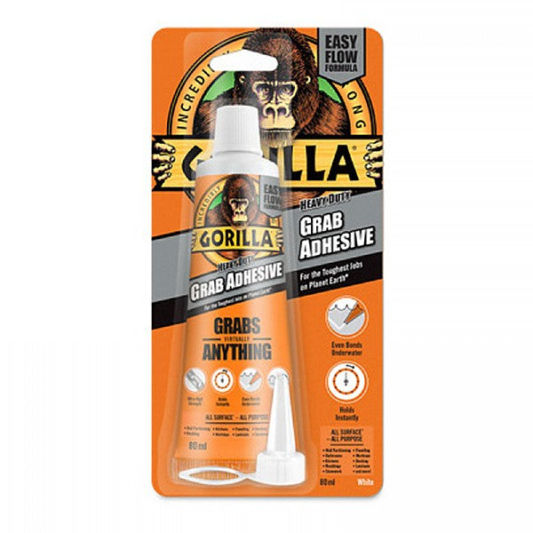 Gorilla Grab Adhesive 80ml Tube