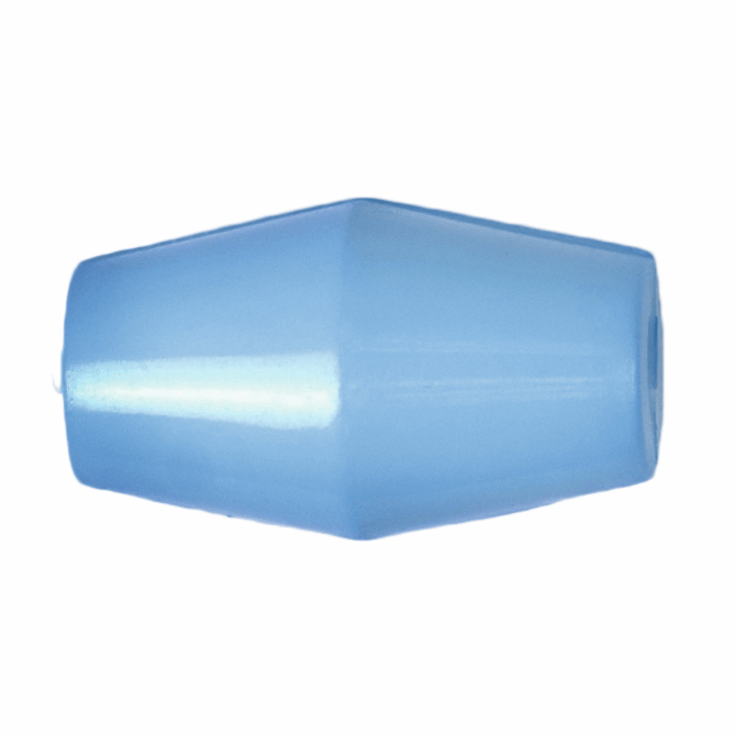 Toggle Button Blue 19mm