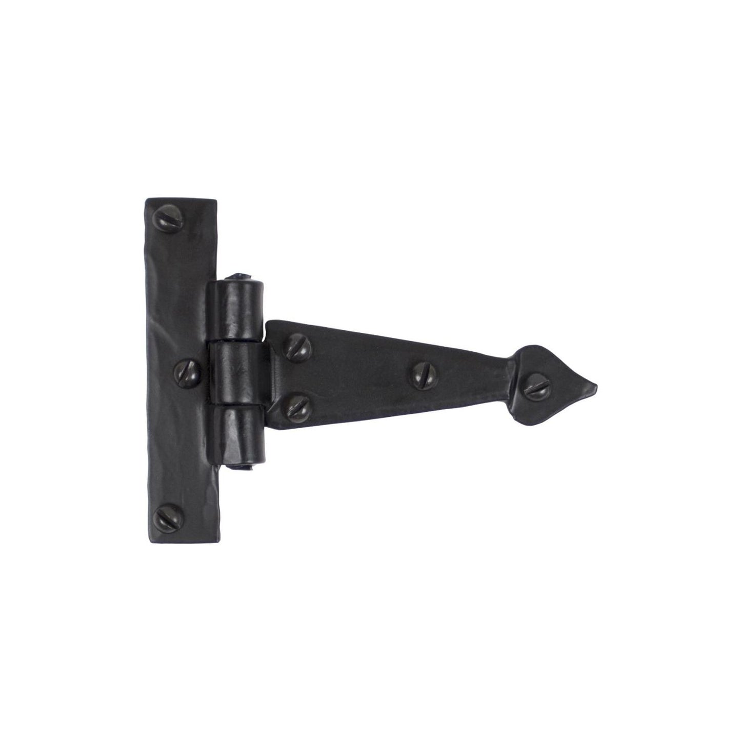 Black 4" Arrow Head T Hinge (pair)