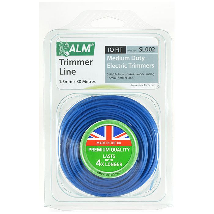 ALM Round Trimmer Line (30m X 1.5mm) For Medium Weight Electric Trimmers