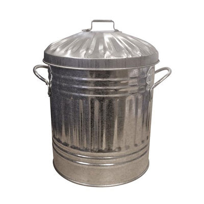 Galvanised Mini Bin