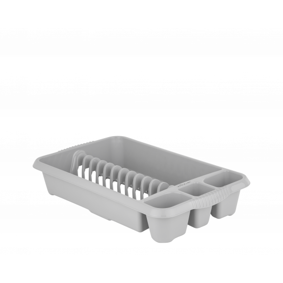 Wham® Home Upcycled Dish Drainer Medium Soft Grey