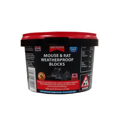 Mouse & Rat Weatherproof Blocks