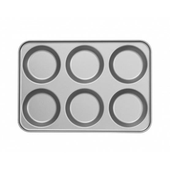 Baker & Salt Non-Stick 6 Hole Yorkshire Pudding Tray