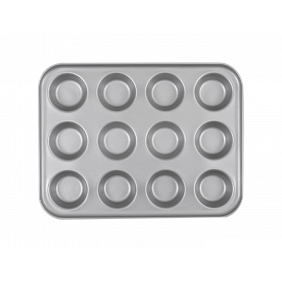 Baker & Salt Non-Stick 12 Cup Cupcake Tin