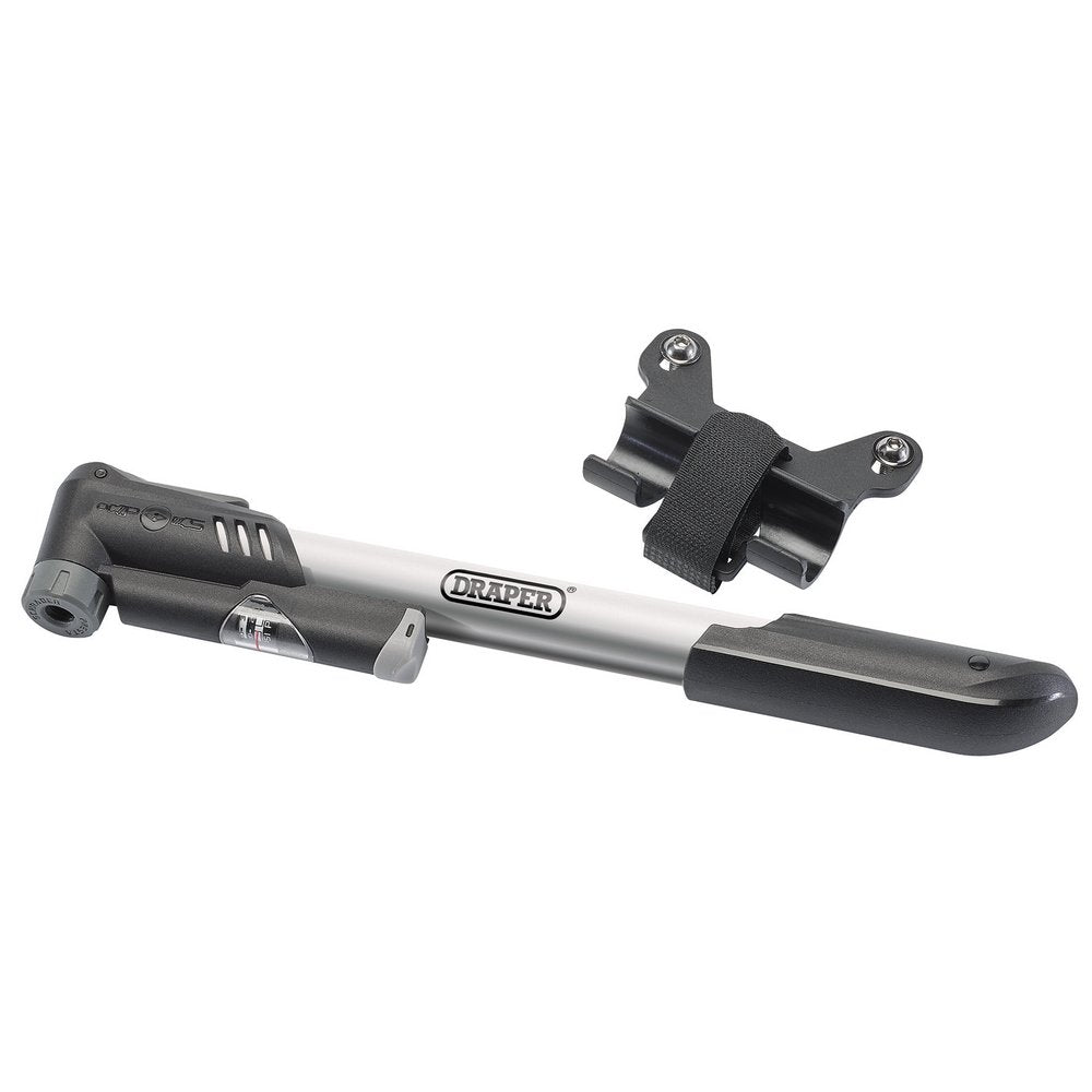 Duel Connector Bicycle Pump