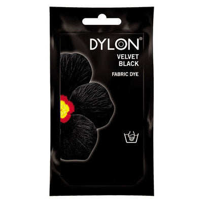 Velvet Black Hand Dye Sachet