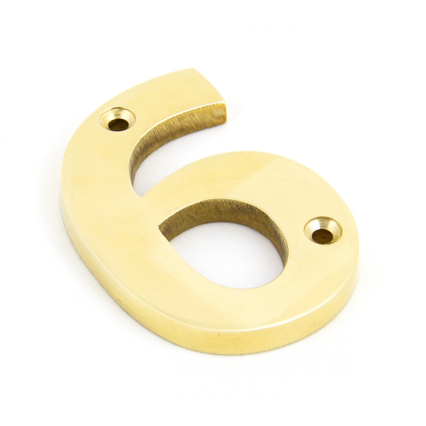 Polished Brass Numeral